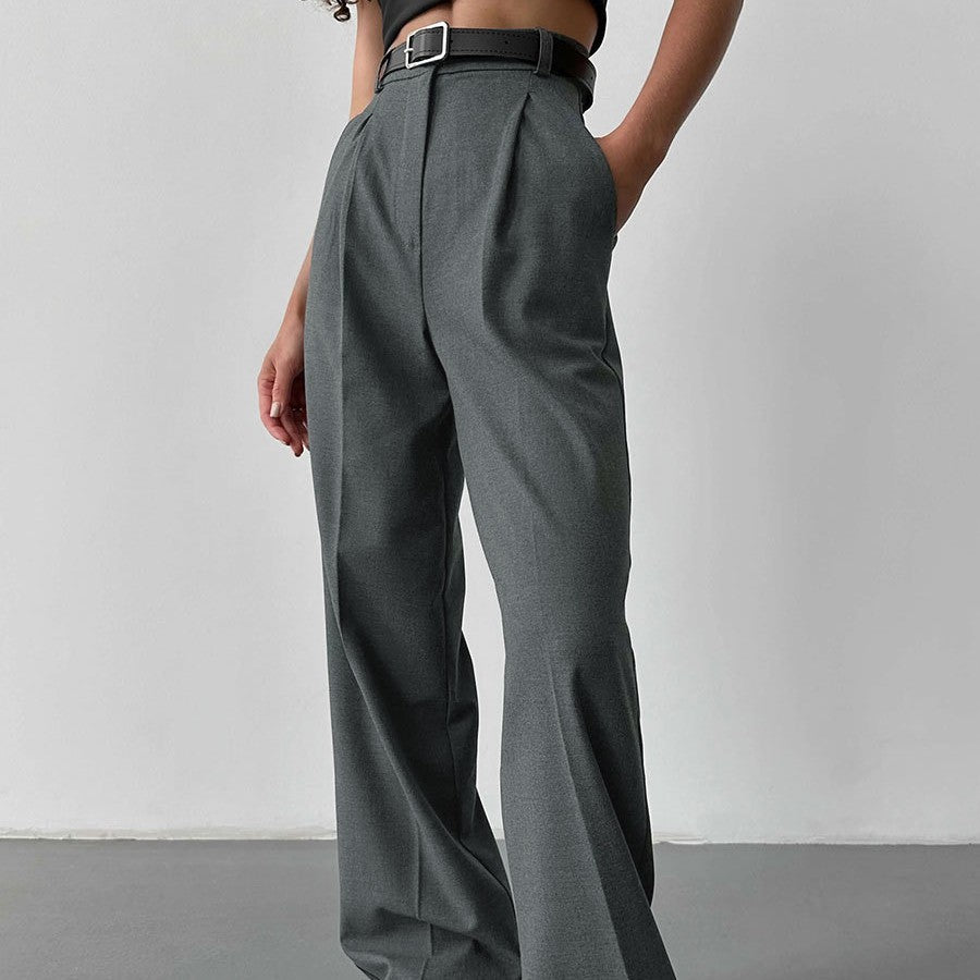 Meave | Wijde broek met high waste