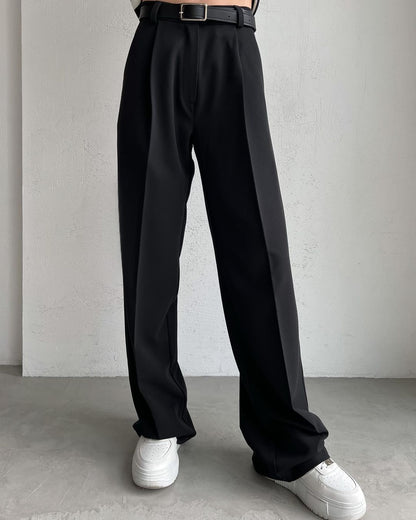 Meave | Wijde broek met high waste