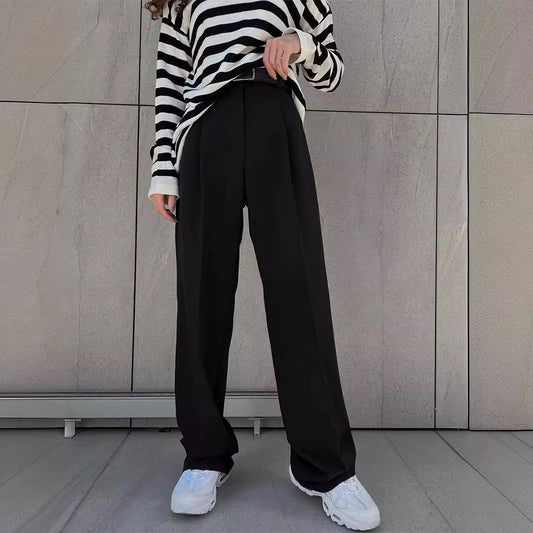 Meave | Wijde broek met high waste
