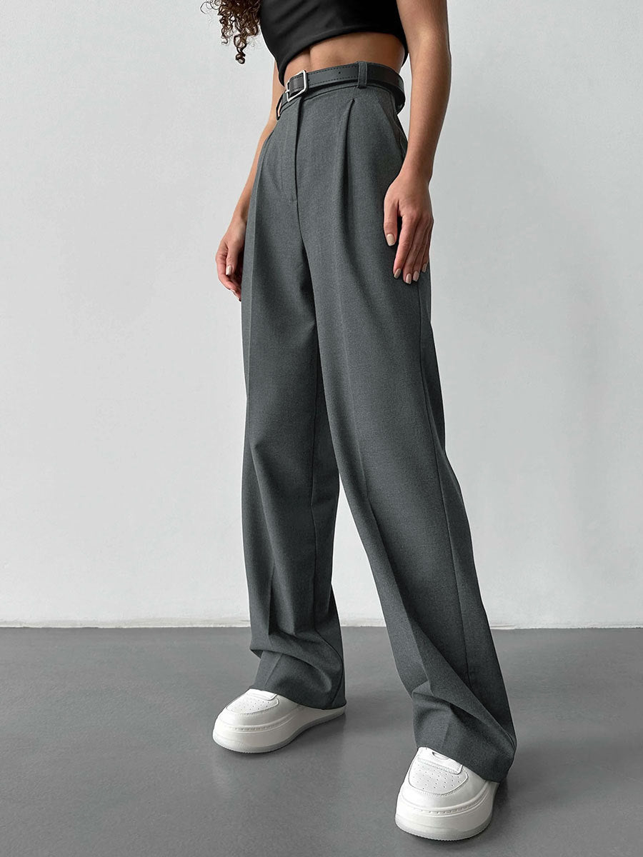Meave | Wijde broek met high waste